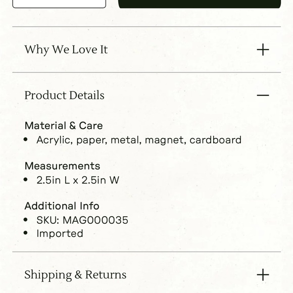 Natural Life Dog Magnet or Charming Dog Wall Art or Shelf art with Gold Corners - Picture 6 of 7